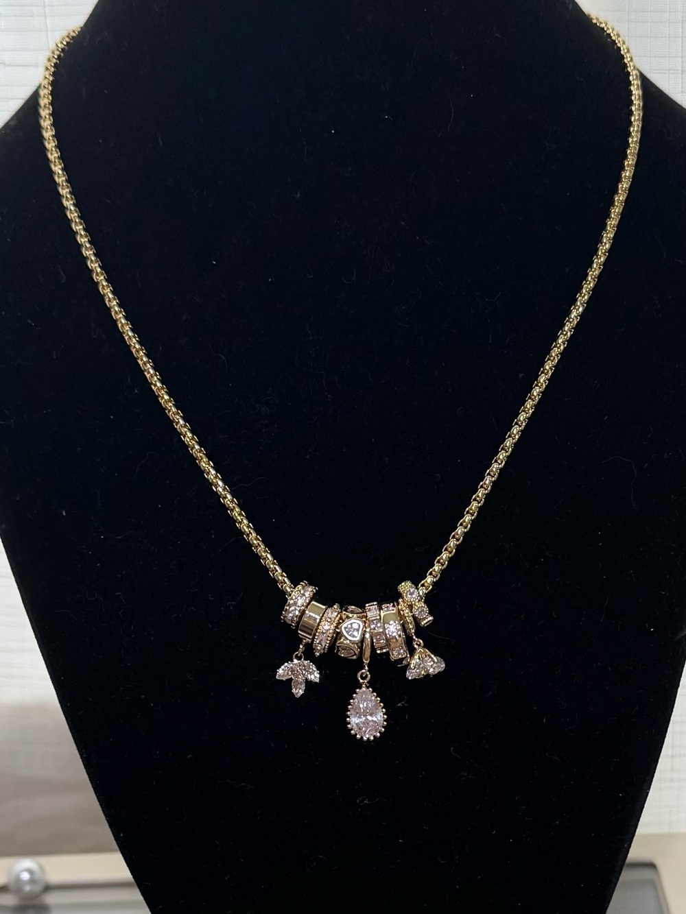 Charm Necklace - Gold